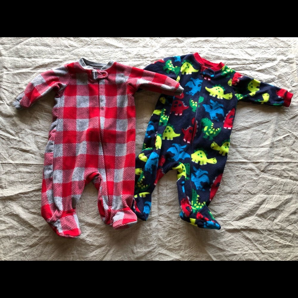 Boys fleece Sleeper Lot